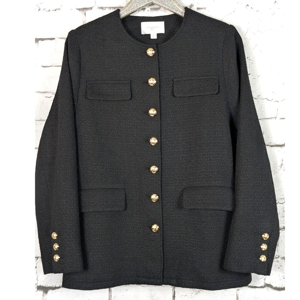 TUCKERNUCK POMANDER PLACE Jennings Boucle Tweed Jacket Classic Old Money XL